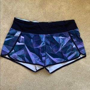 Lululemon speed shorts size 8
